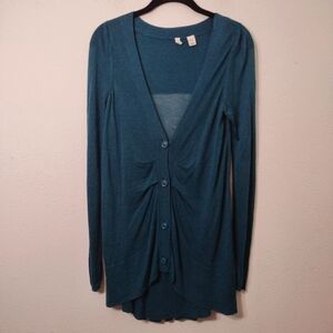 Anthro Moth Havasu Falls Wool Blend Cardigan S